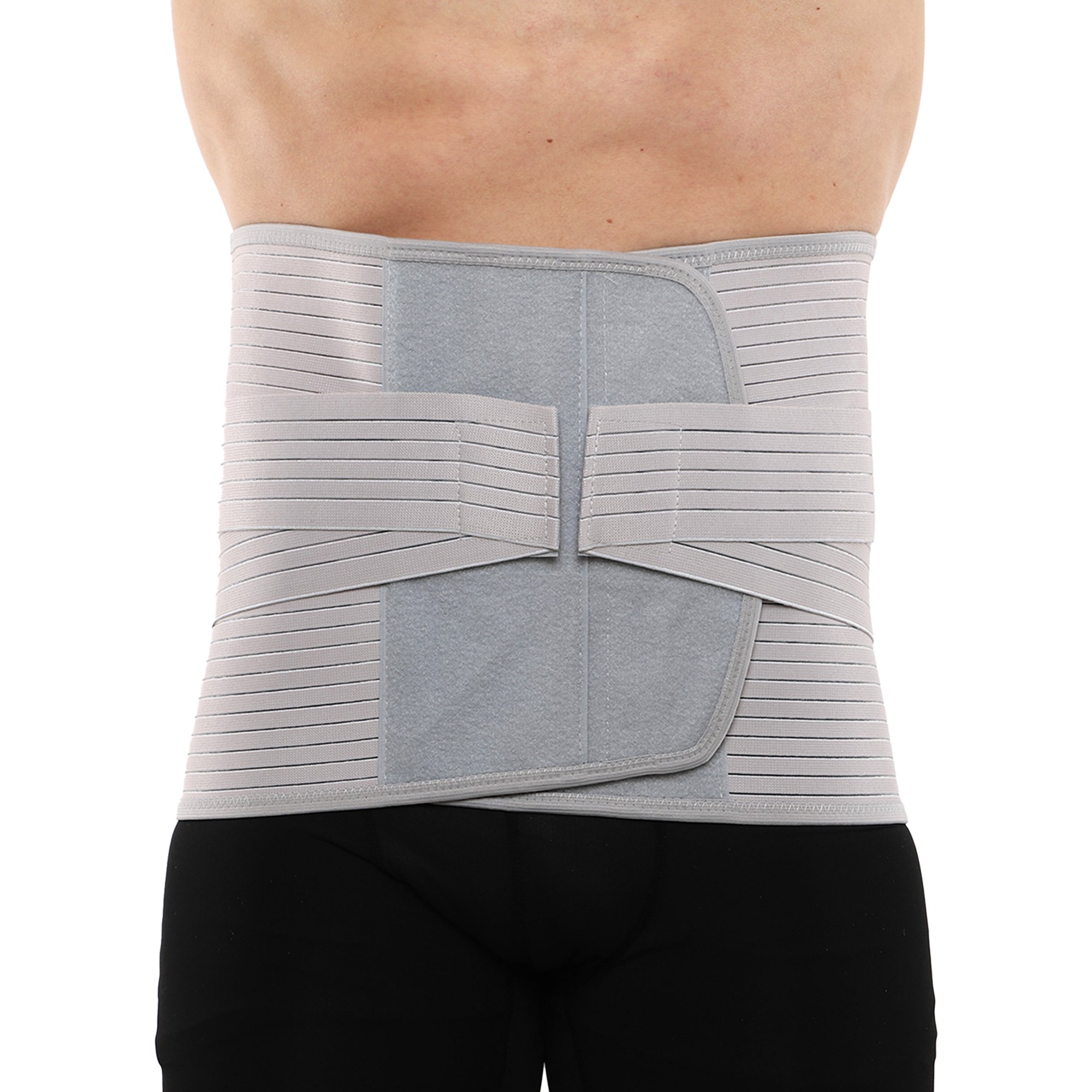 Пояс корсет для підтримки попереку з металевими вставками Sibote ST-7262 L Білий