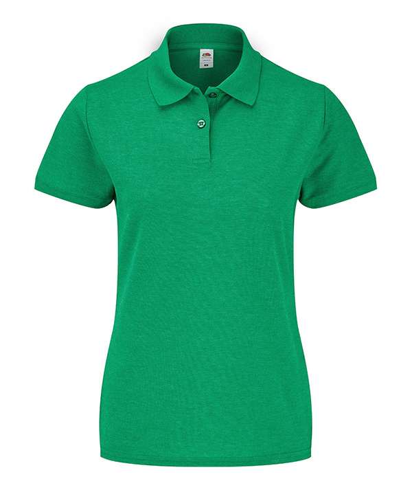 Поло Fruit of the loom 65/35 Polo Lady-Fit XS Зелений (63-212-0)