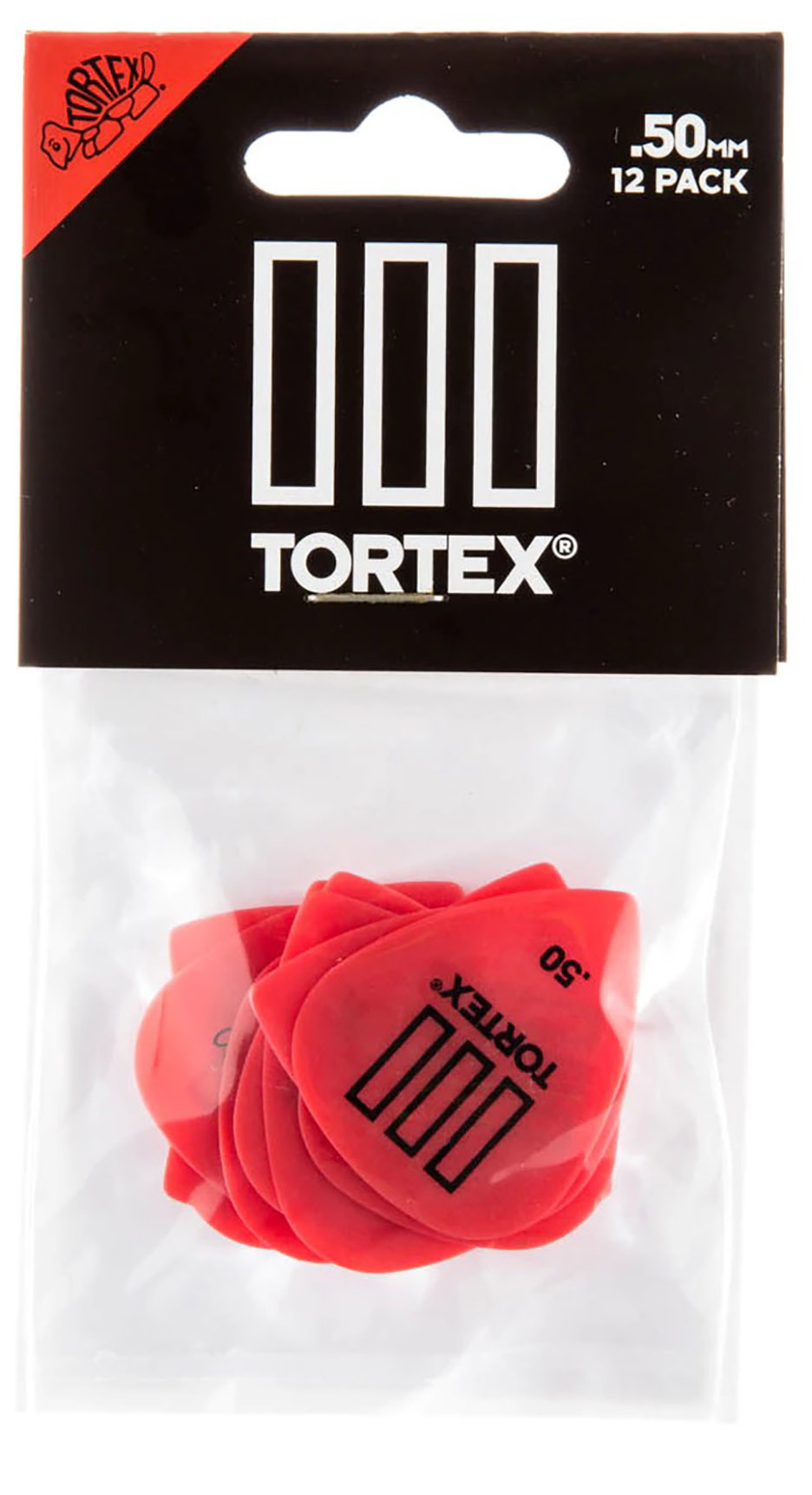 Медіатори Dunlop 462P.50 Tortex TIII Player Pack 0.50 mm (12 шт.)