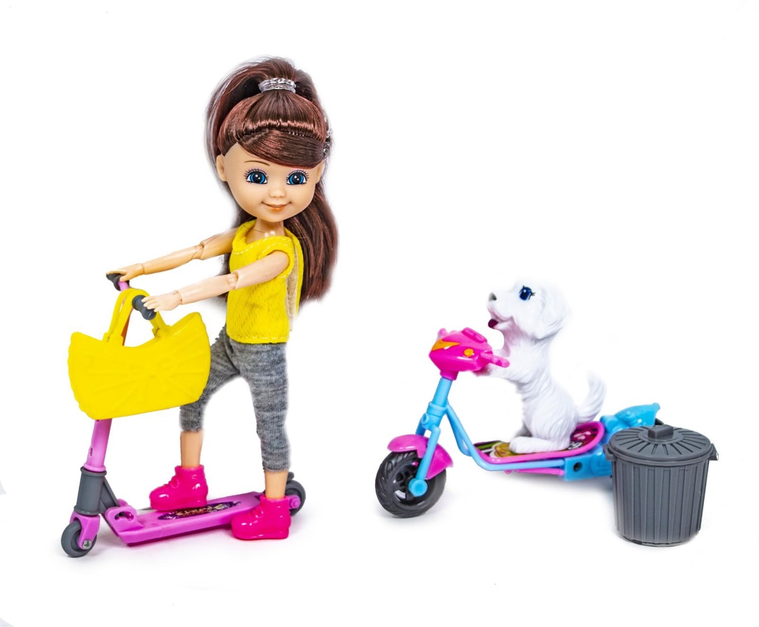 Набір лялька з вихованцем Yufeng Gaga Love 16 см Різнокольоровий (53806)