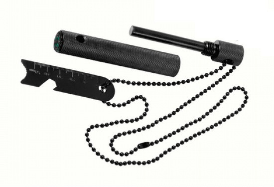 Похідне кресало та компас EDC Balefire black