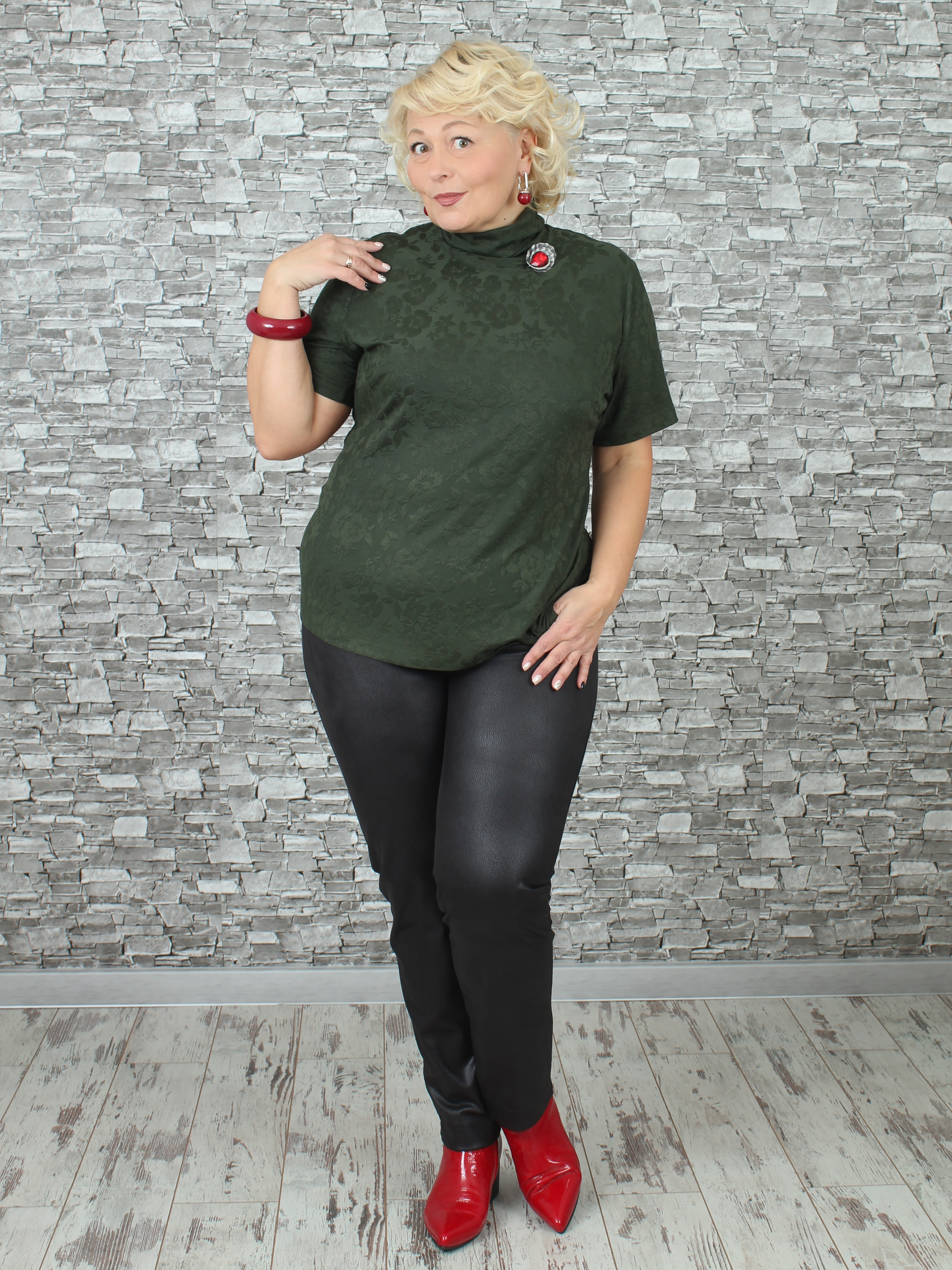 Жіночий джемпер Nadin UA11522_5_52 Зелений 52