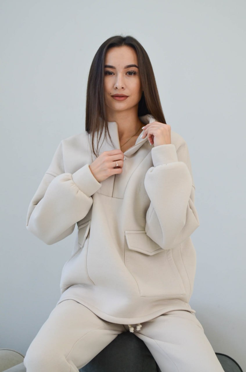 Світшот RiMari Байлін СВ 0523 52 Бежевий (19820)