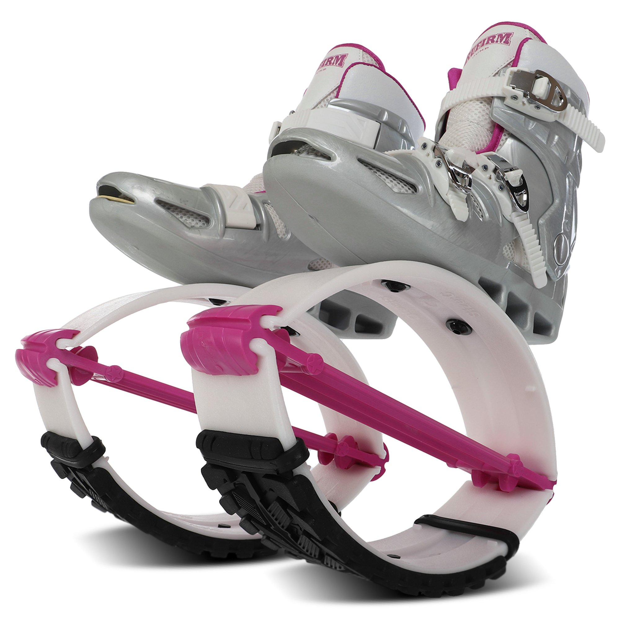Фітнес джампери професійні Record Rufirm Kangoo Jumps SK-8621 XXL 43-45 Срібний