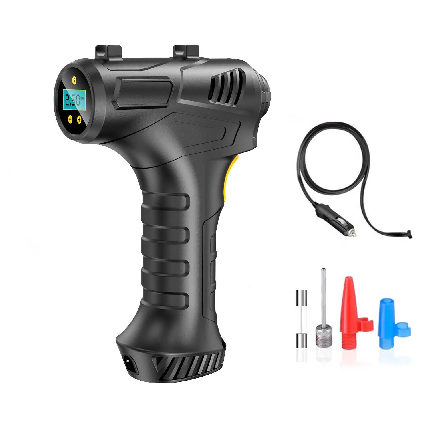 Автокомпресор портативний із акумулятором Inspire P08 (INS-P08)