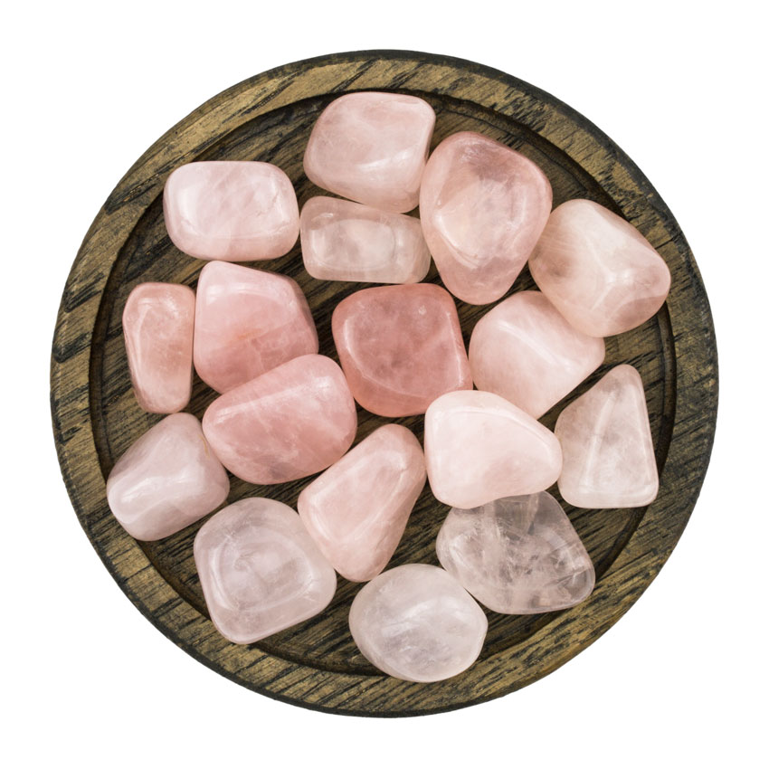 Камені для декору No Brand кварц 100 г 18-27 мм Рожевий (14176)