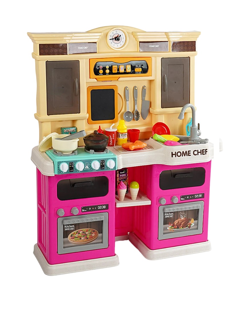 Кухня Yufeng Home Chef автоматична подача води парогенератор 66х24х83 см 85 елементів Різнокольоровий 157209