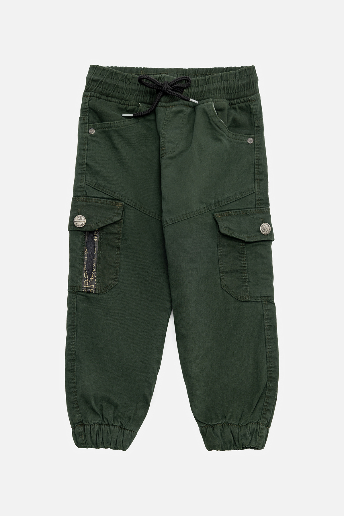 Джогери для хлопчика карго 92 хакі Sercino ЦБ-00230435