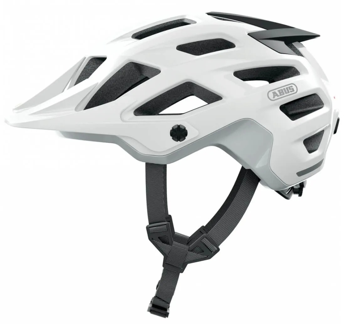 Велошолом Abus Moventor 2.0 L Shiny White (1007-654954)