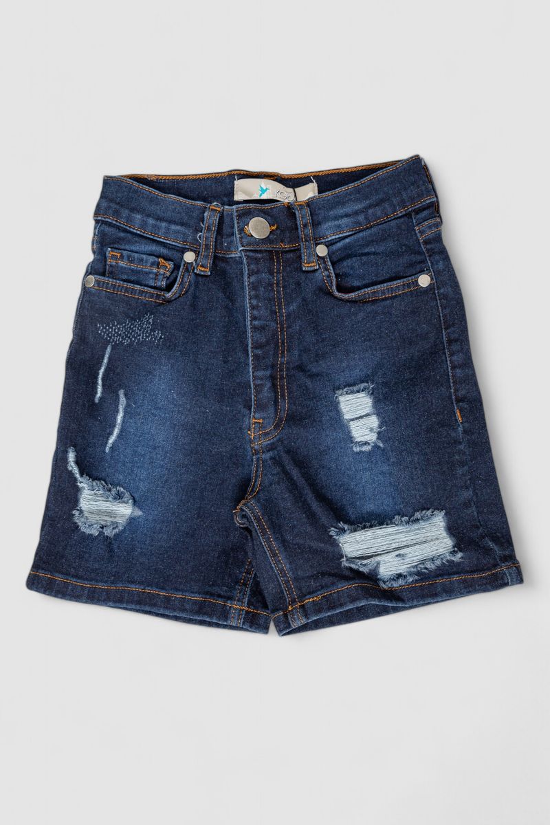 Шорти підліткові для дівчинки AGER 25 Темно-синій 247R923-5 (113609_827310)