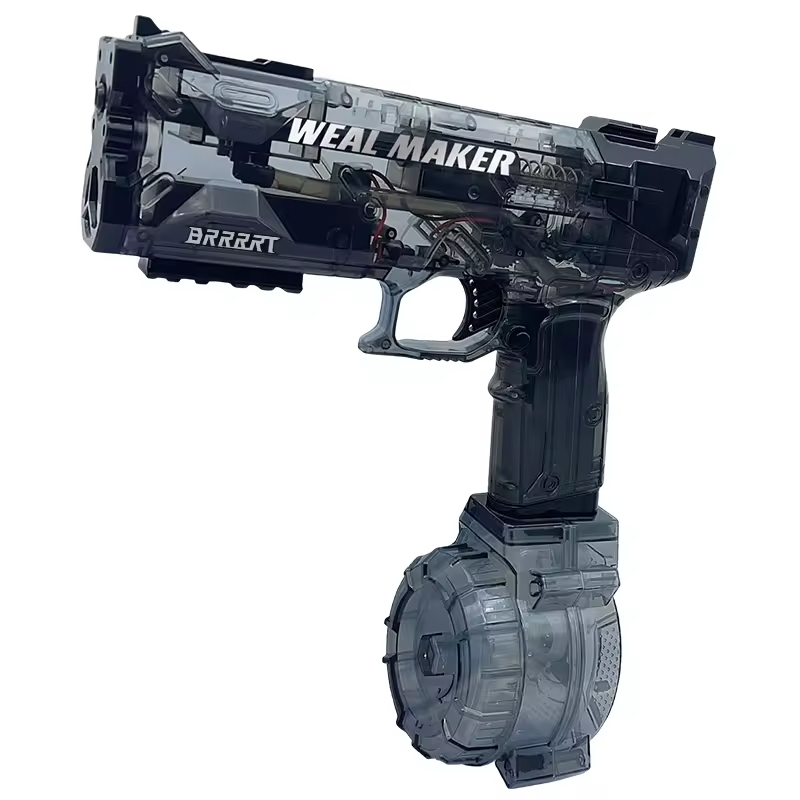 Водяний пістолет No Brand Weal Maker на 2 обойми 550 мл Чорний (W 555-black)