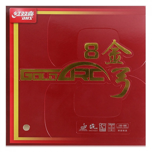 Накладка DHS GoldArc 8 – 47.5 Max Червоний