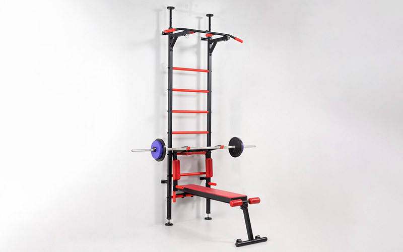 Шведська стінка із підставкою під штангу Торнадо SP-Planeta L-6782