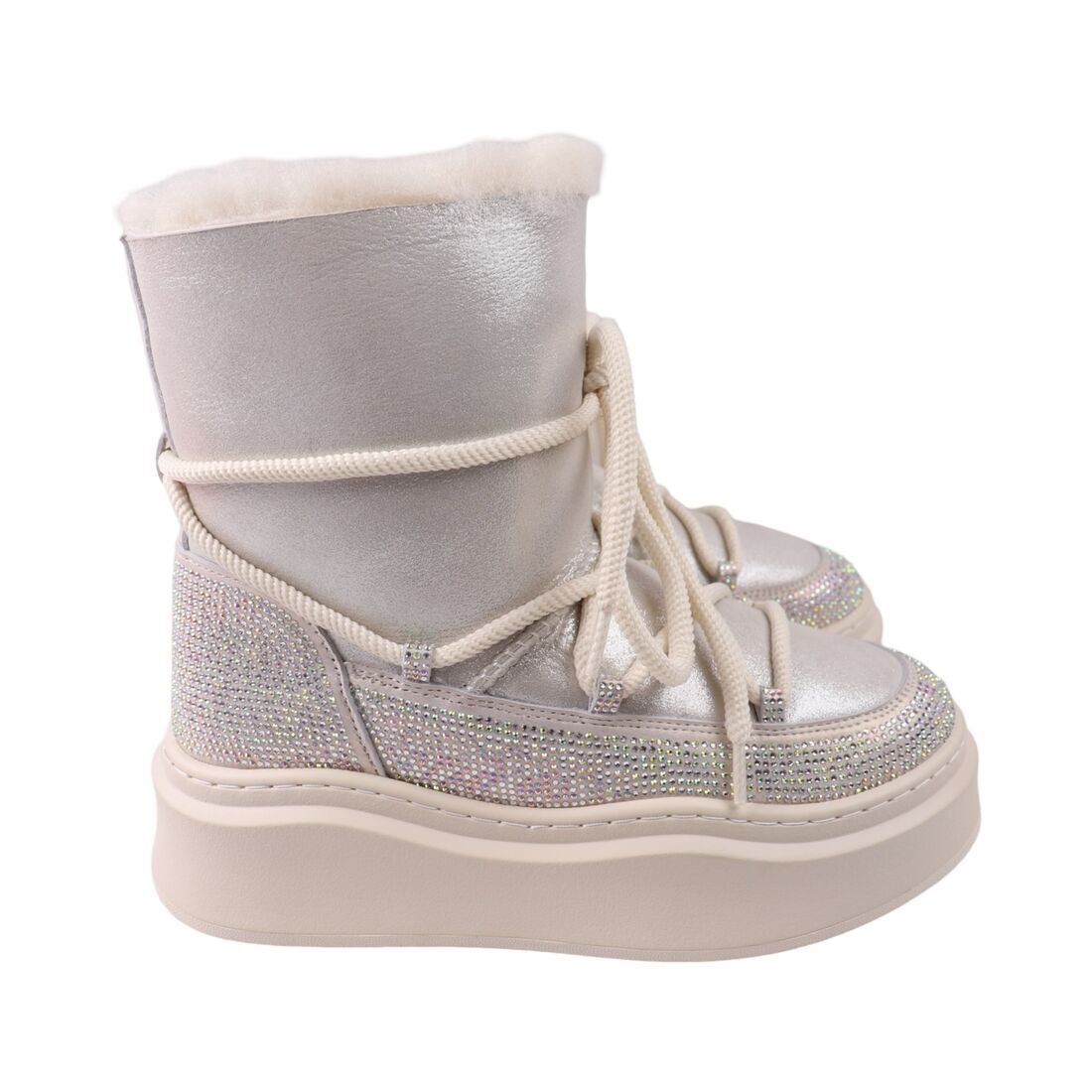 Уггі жіночі Arees 230-25ZU 37 Сріблястий (179692037)