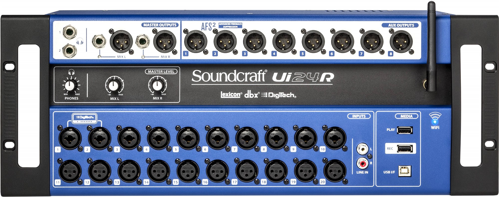 Мікшерний пульт Soundcraft Ui-24R Blue (PL00989)