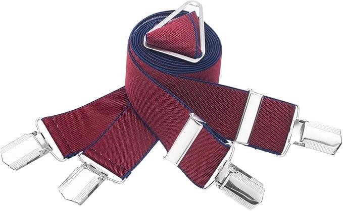 Підтяжки Lindenmann 7573-60 110 см Бордовий (1416)