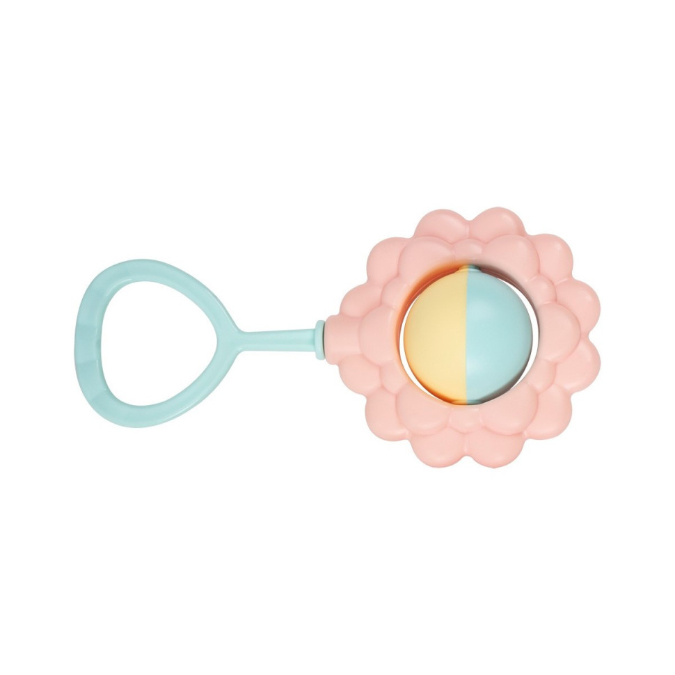 Дитяче брязкальце "Квіточка" ТехноК 9321TXK від 3 місяців Рожевий