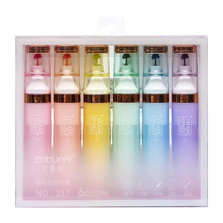 Набір фломастерів Diamond Bambi 217-6 6 кольорів