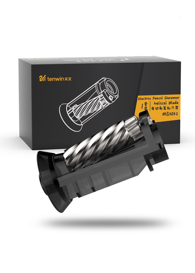 Запасний ніж гвинтове лезо для електричних точилок для олівців Tenwin моделі 8006/8008/8010/8028/8030 Чорний (5052)