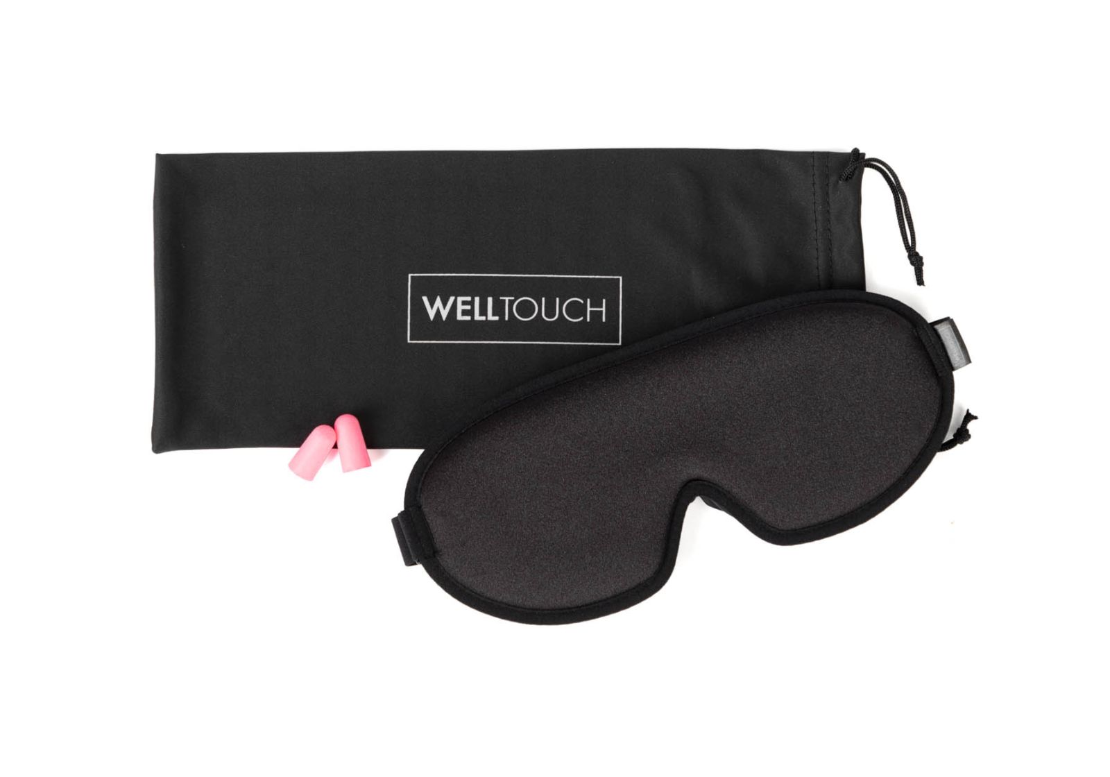 Маска для сну та релаксації WellTouch Bodhi чорний