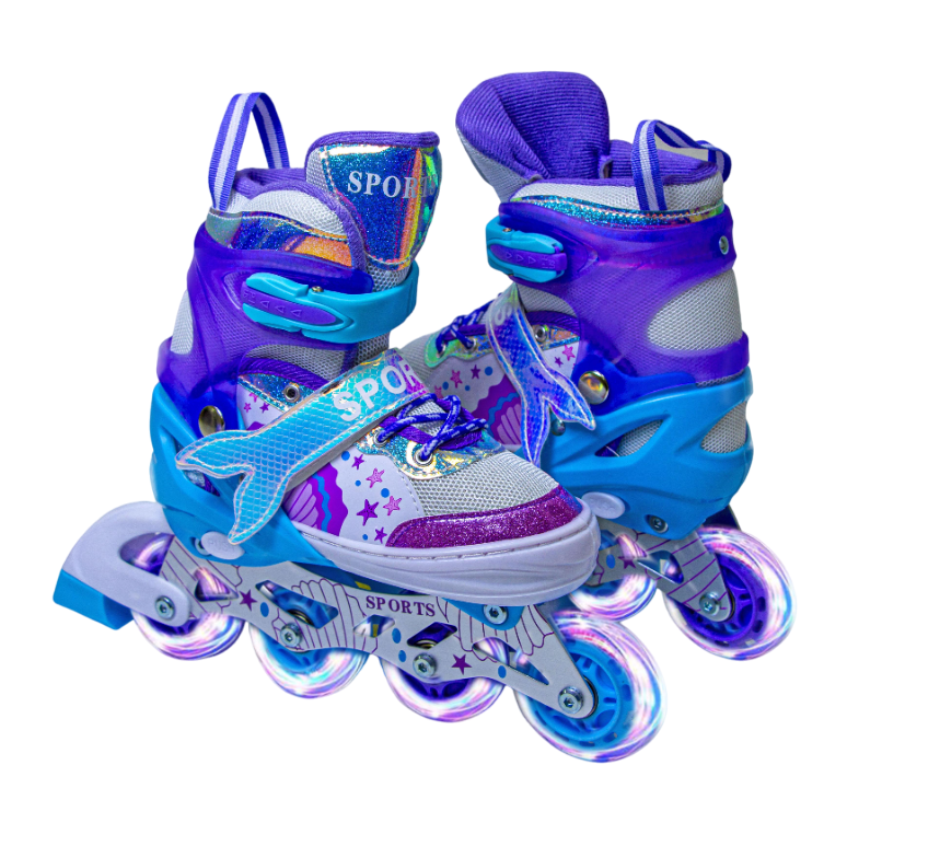 Дитячі ролики Scale Sports 34-37 20.5-23.5 Фіолетовий (1566149213)