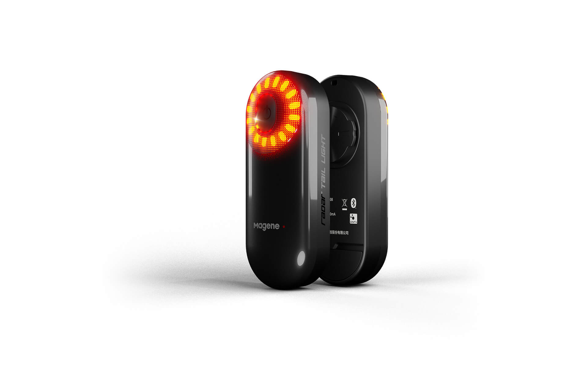 Велосипедний радар заднього огляду + габарит блимавка Magene L508 Чорний