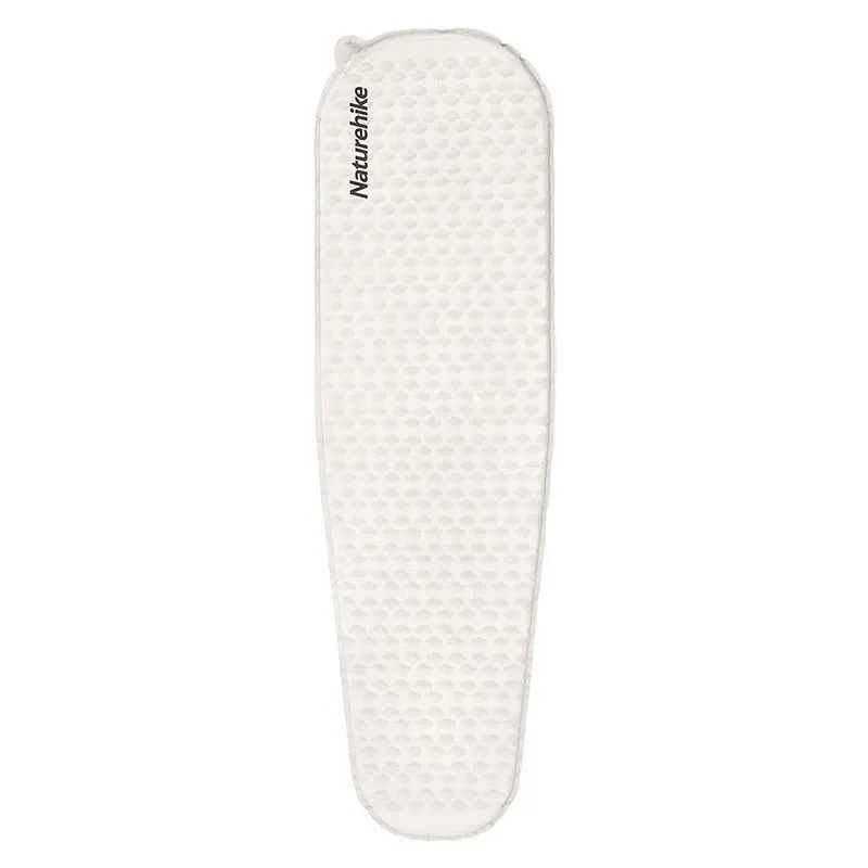 Килимок самонадувний Naturehike CNK2300DZ013 овальний 185х55х3.5см Світло-сірий (1047-6976023926983)