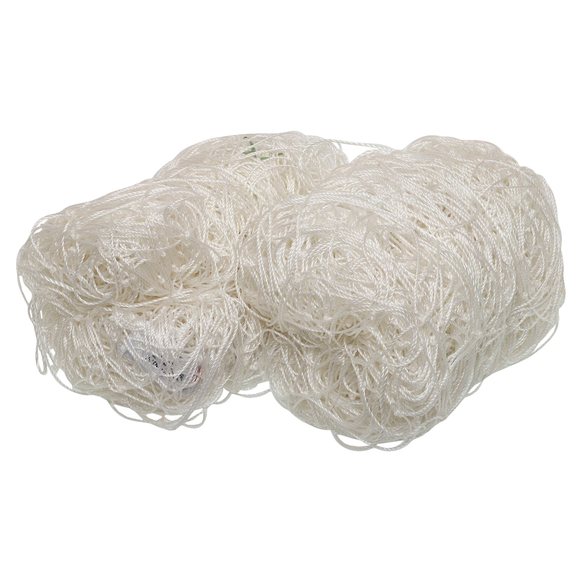 Сітка на ворота футбольна тренувальна вузлова STAR SN310H 7,5x2,5x1,48х2,5 м 2 шт Білий