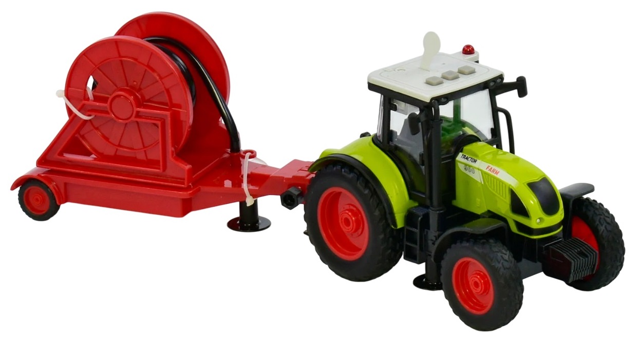 Дитячий трактор з причепом WENUI Farmland 39х10х12 см Різнокольоровий (72876)