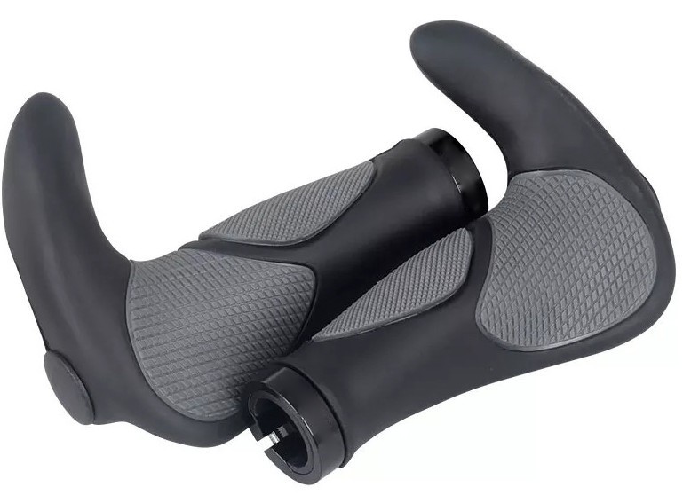 Велосипедні ручки Deemount 14 см Чорний (130625_1)