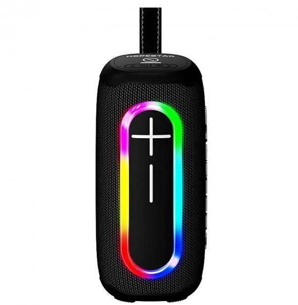 Портативна колонка з підсвічуванням Hopestar P60 Bluetooth 3000 мАг 20 Вт Чорний (2104618553)