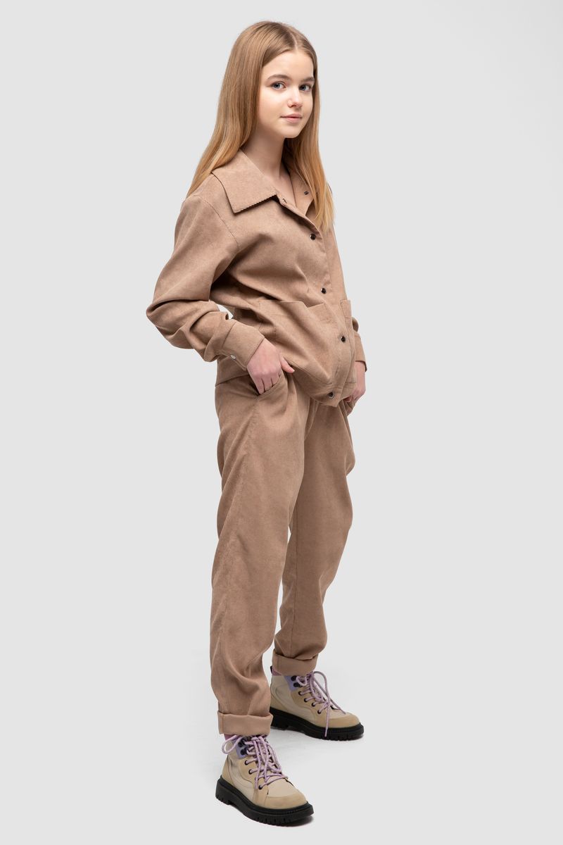 Костюм для дівчинки AGER Бежевий 102R1524 152 см (112674_823448)