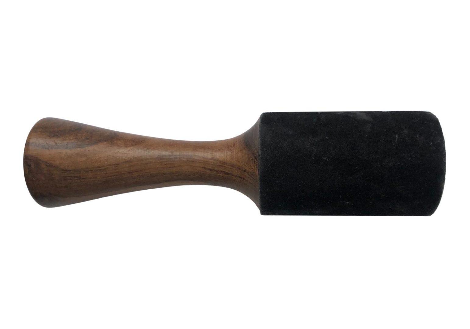 Резонатор для співочої чаші та дзвіночка Rao 20х4.5 см Чорно-коричневий