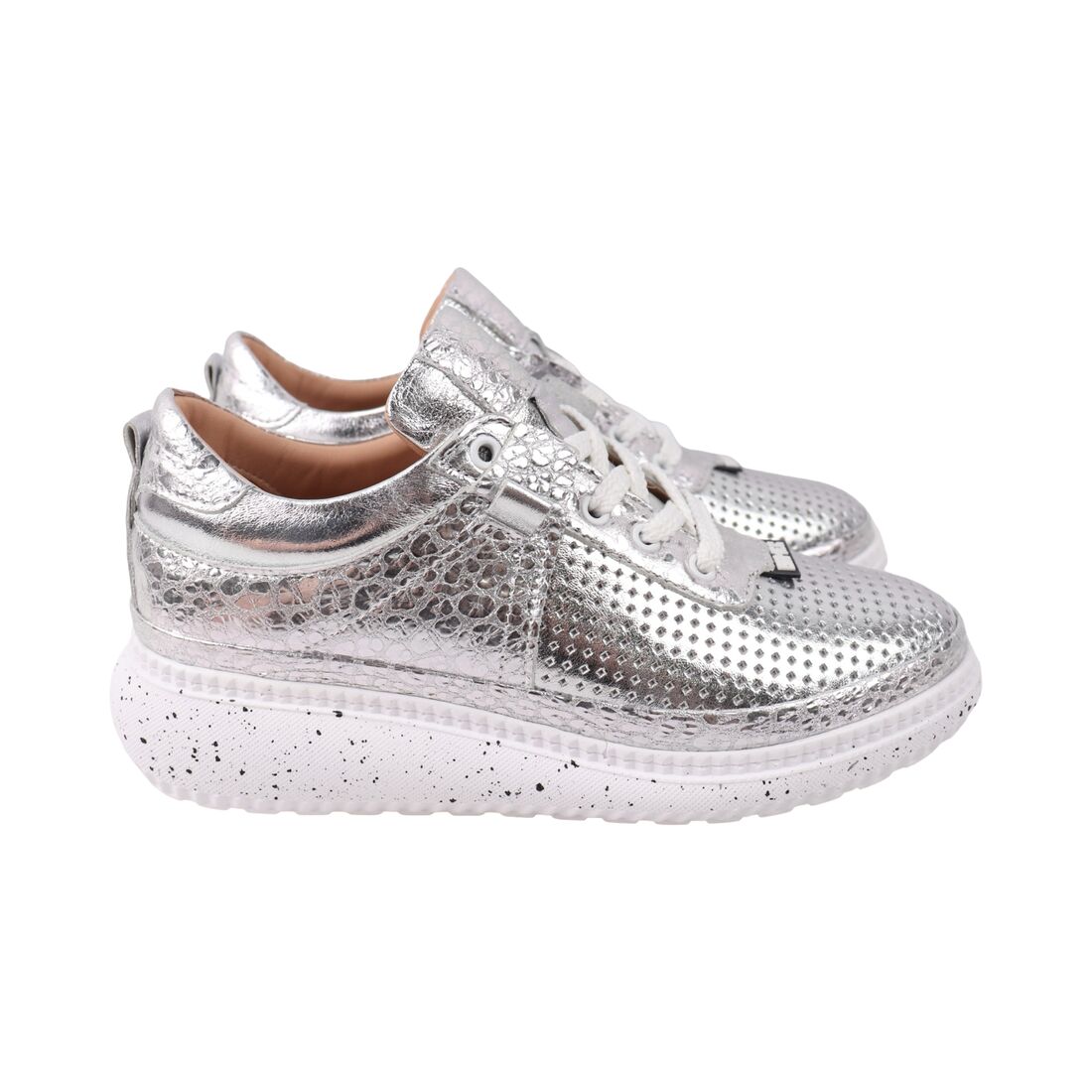 Кросівки жіночі TRIO TREND 107-25DTS 36 Сріблястий (181534036)