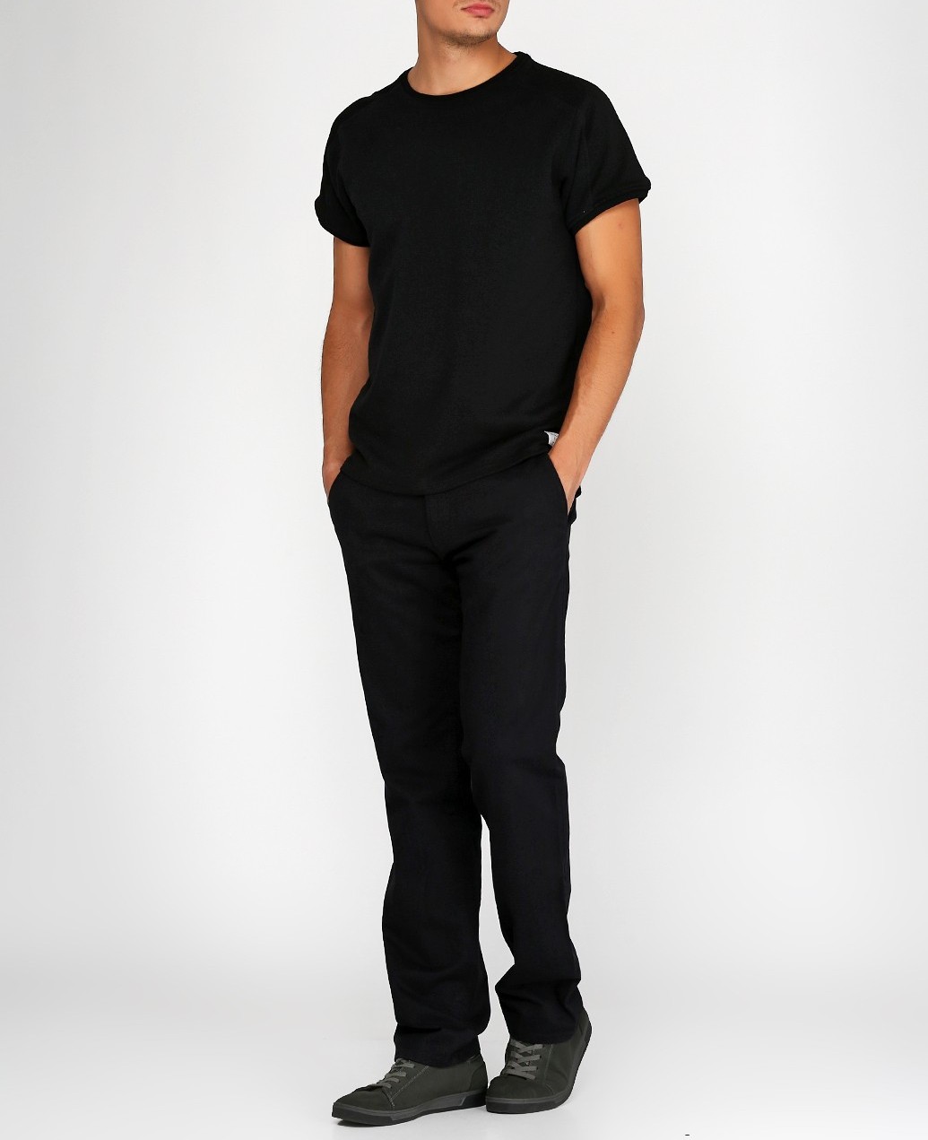 Чоловічі штани-поло Pioneer 34/34 Чорний (2900054911018)