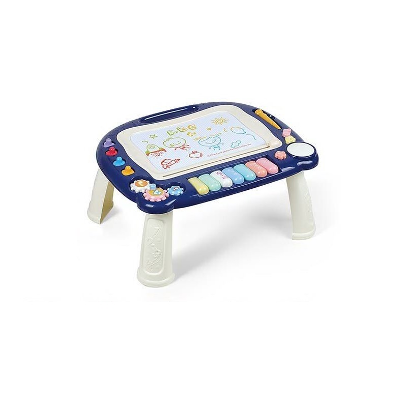 Музична дошка Sobebear 2в1 40х20х40 см Синій (124520)