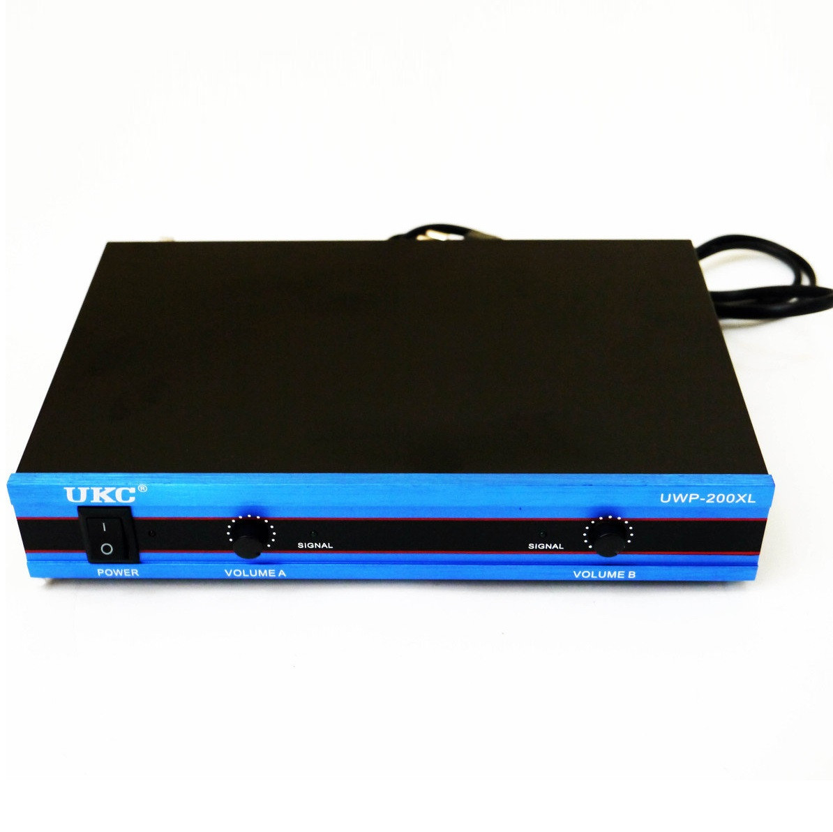 Радіосистема UKC UWP-200XL 2 радіомікрофона Black-Blue (3sm_1042885408)