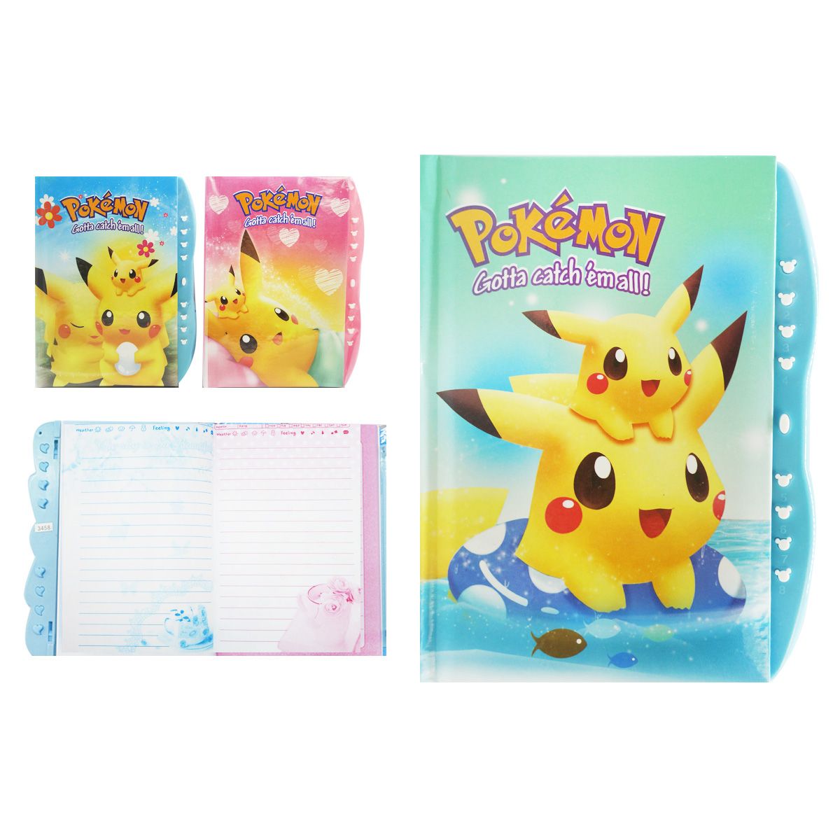 Блокнот із кодом Покемон 15х19 см MiC (8040-7)