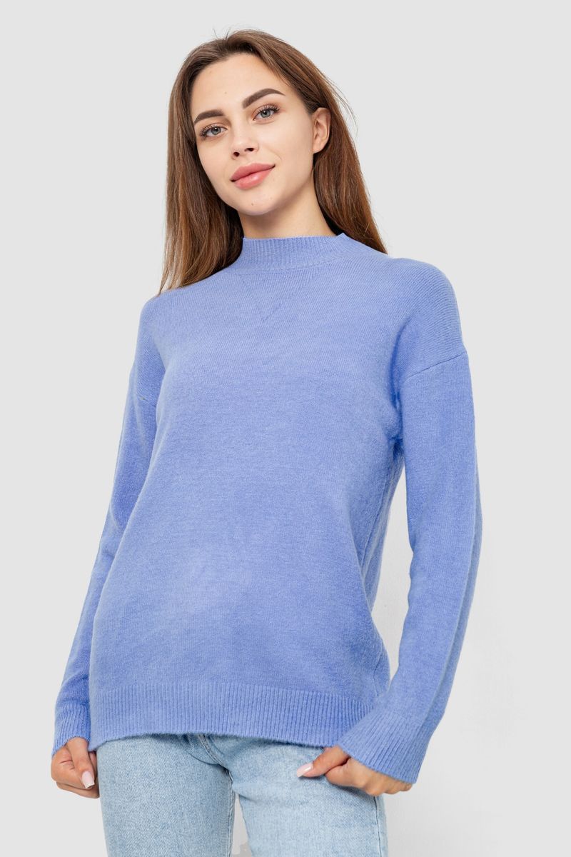 Светр жіночий AGER Блакитний L-XL (244R0390)