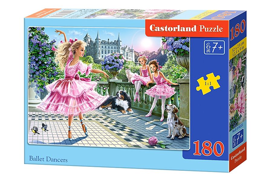 Пазли Прекрасні балерини 180 ел Castorland (B-018222)