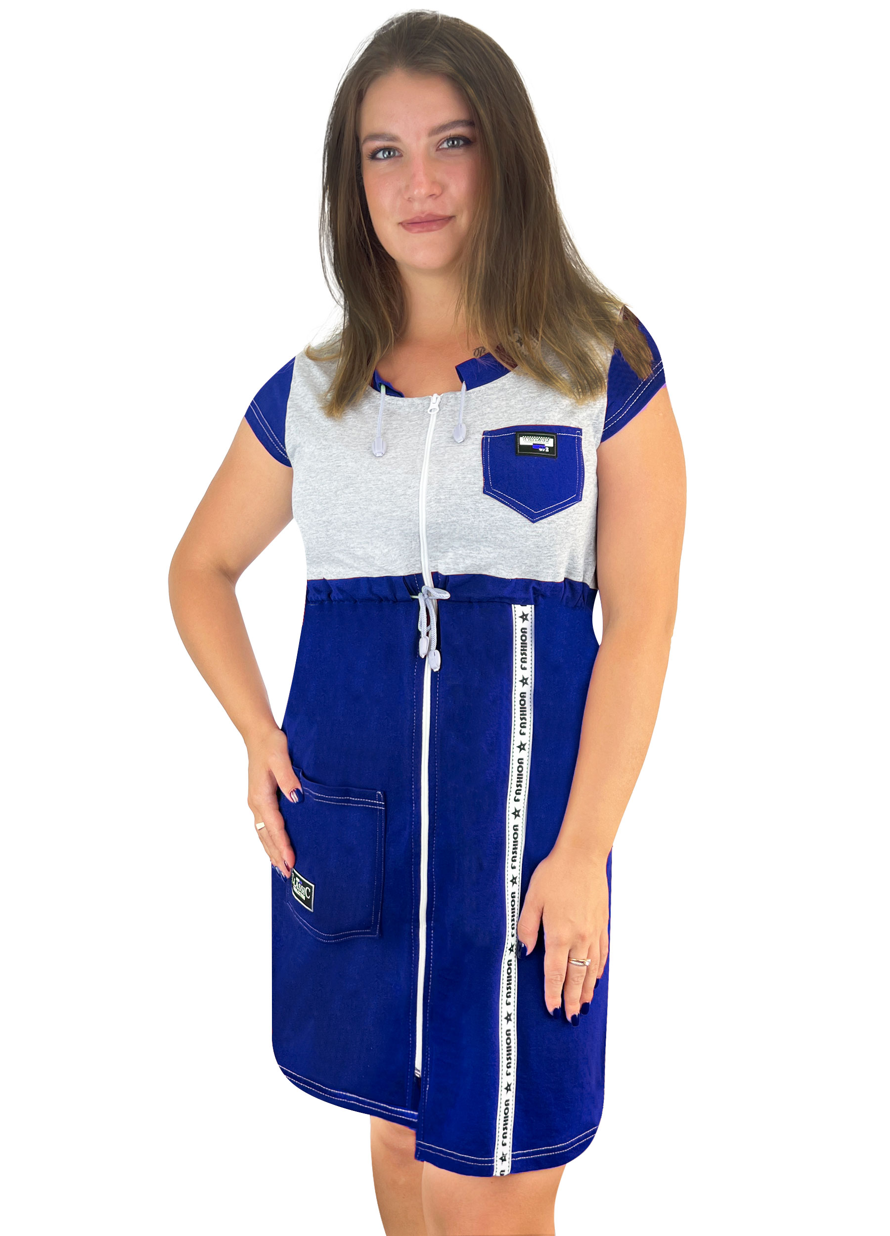 Халат жіночий Жемчужина Стилей 20107 60-62 Різнокольоровий (1210752564)