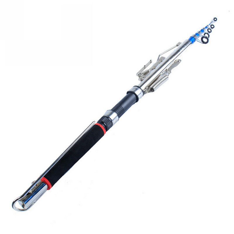 Самопідсікаюча вудка SUNROZ FisherGoMan 2.7 м Чорна (R0180)