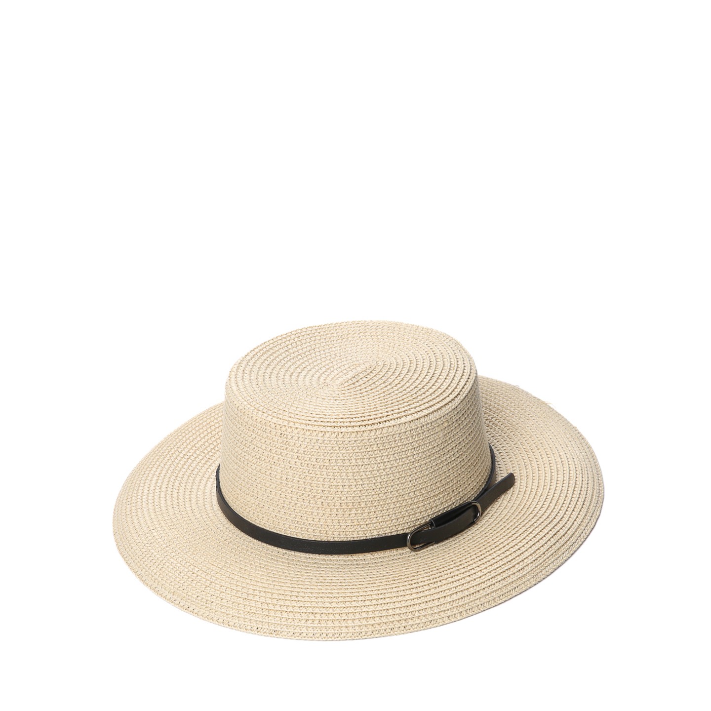 Капелюх канотьє жіночий LuckyLOOK Евора 56 Бежевий 808-324