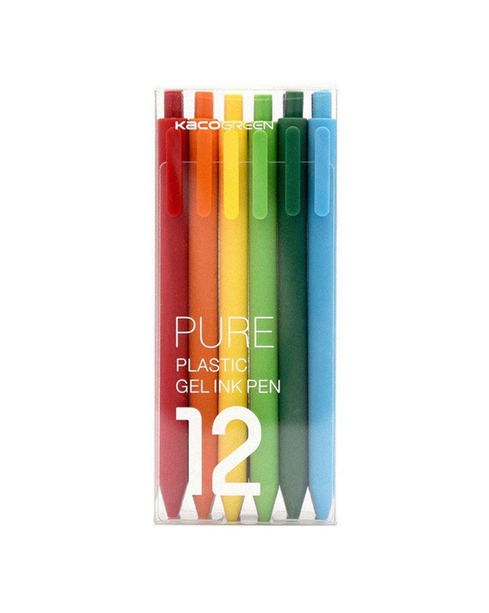 Набір гелевих ручок Xiaomi KACO Gel Pens 12 кольорів (K1015)
