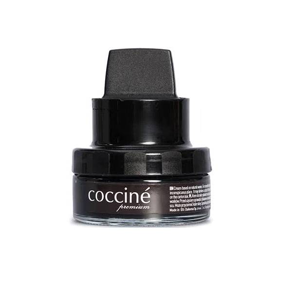 Крем для взуття з губкою Coccine Cream Elegance Чорний 50 мл 1692