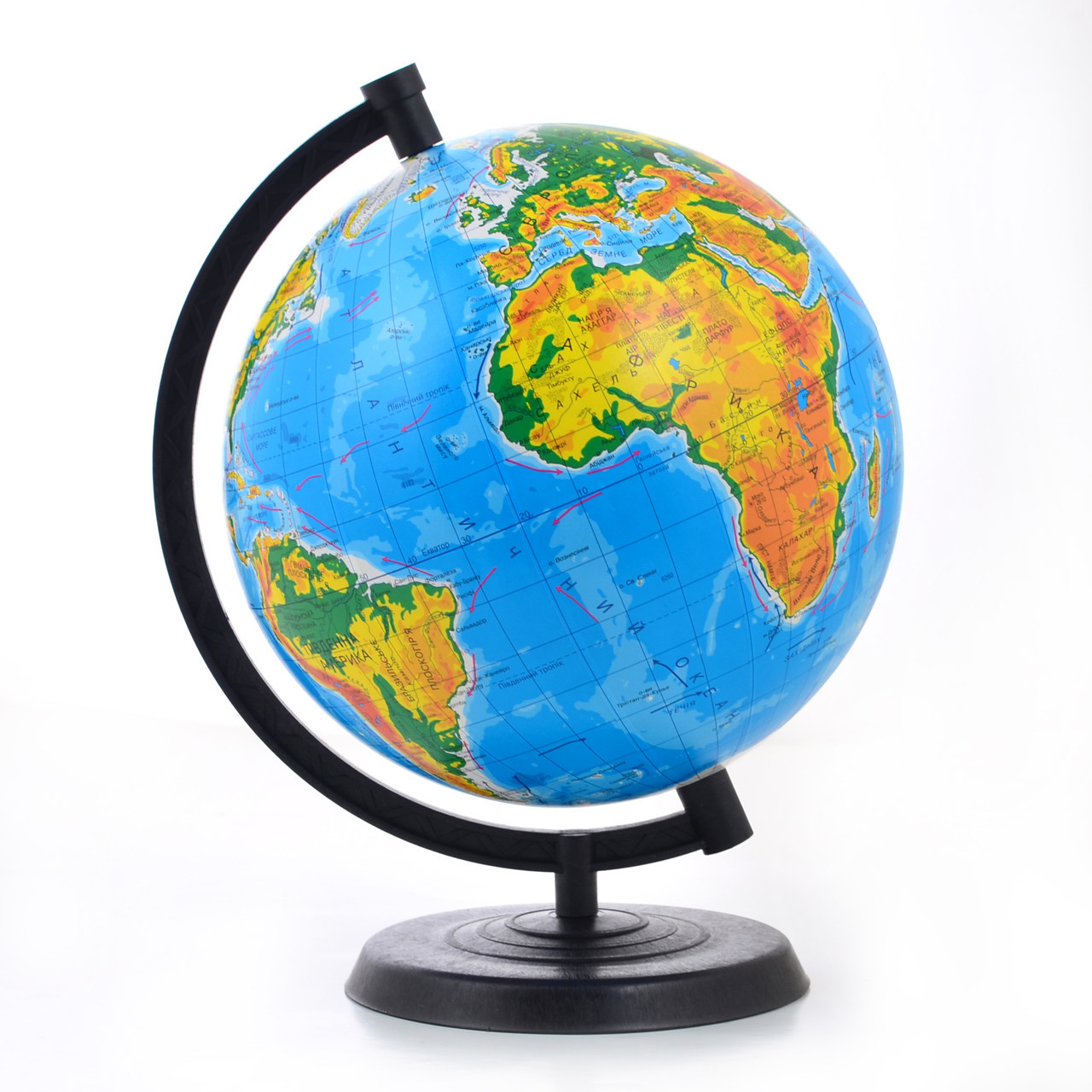 Глобус фізичний PWE 220 мм Українська (5pv_210024)