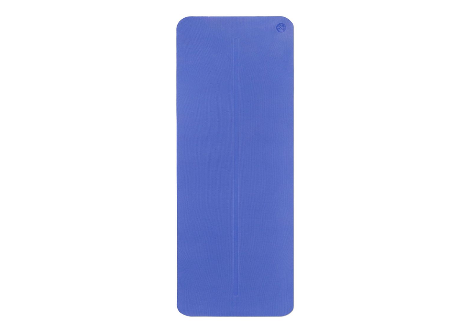 Килимок для йоги Manduka Begin Yoga Mat Yes Please 172x61x0.5 см Синій