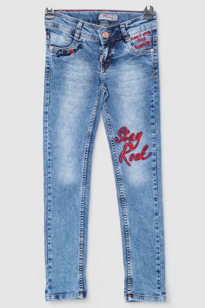 Джинси для дівчинки AGER Блакитний 247R2824 122 см (113518_826752)