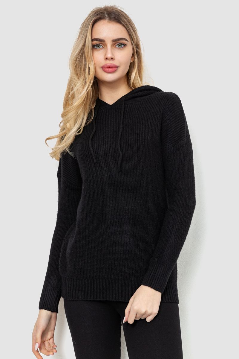 Кофта-батник жіноча AGER Чорний 244R2029 S-M (106999_803765)