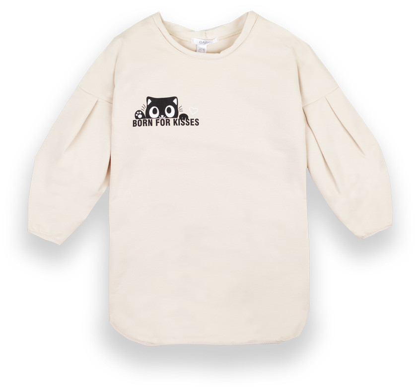 Сукня драйвова для дівчинки GABBI PL-20-26-1 Симпатяшки Бежевий на зріст 110 (12436)